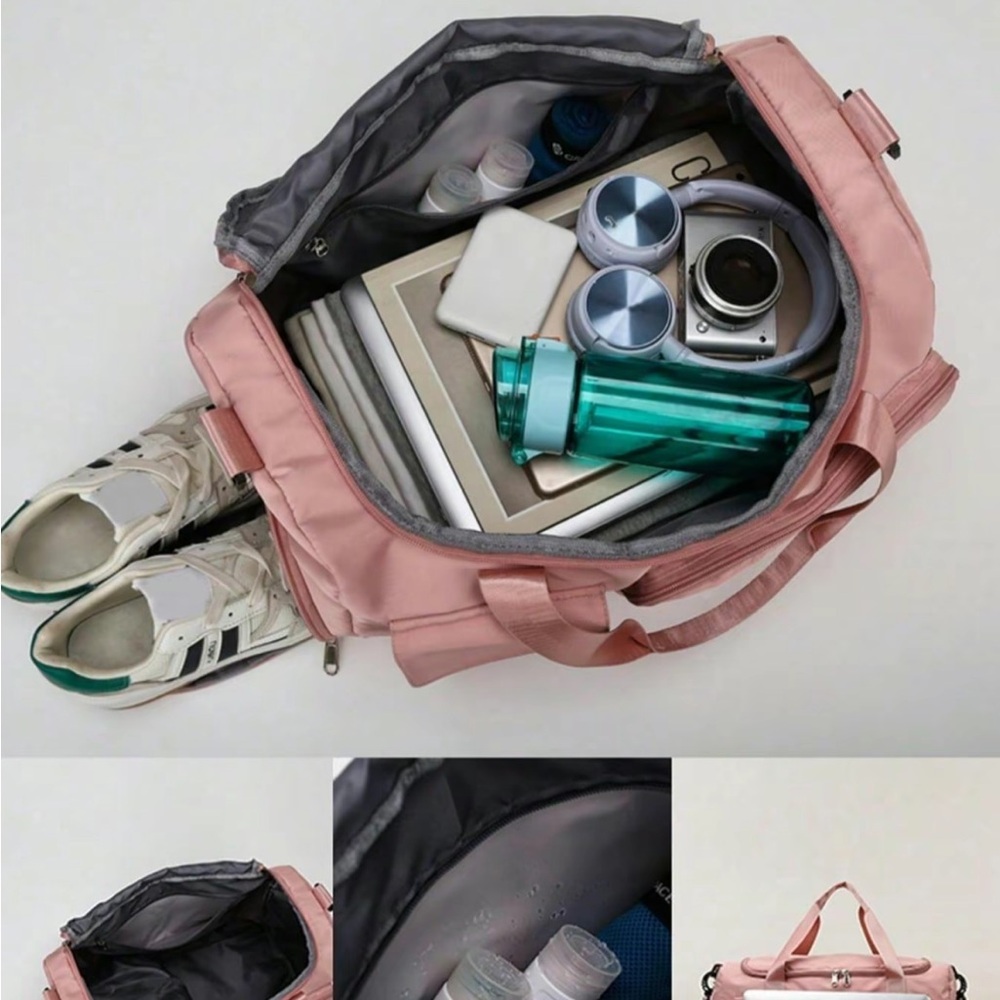 Purple Travel Duffel Bag - Picture 3 of 11